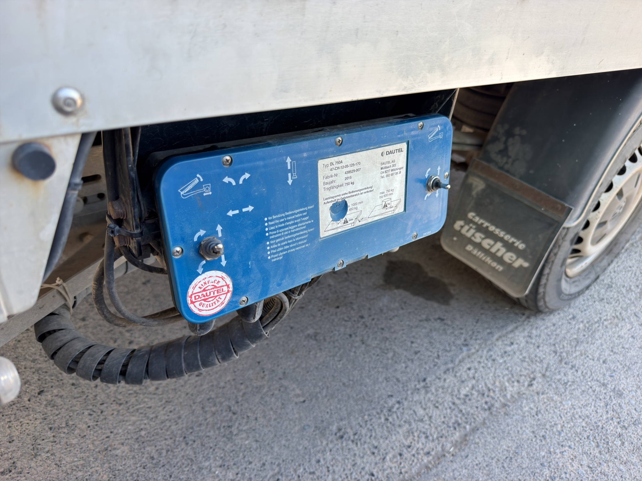 Volkswagen Crafter 35 2.0 TDI Κόφα με Υδραυλική Πόρτα Diesel 2015 - 19